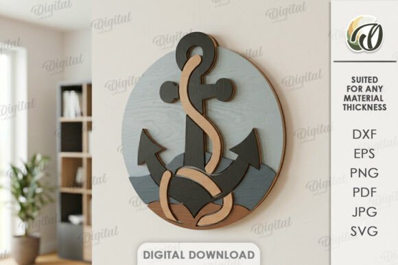 Download Coastal Mosaic Wall Art Laser Cut - Mosaic Collection